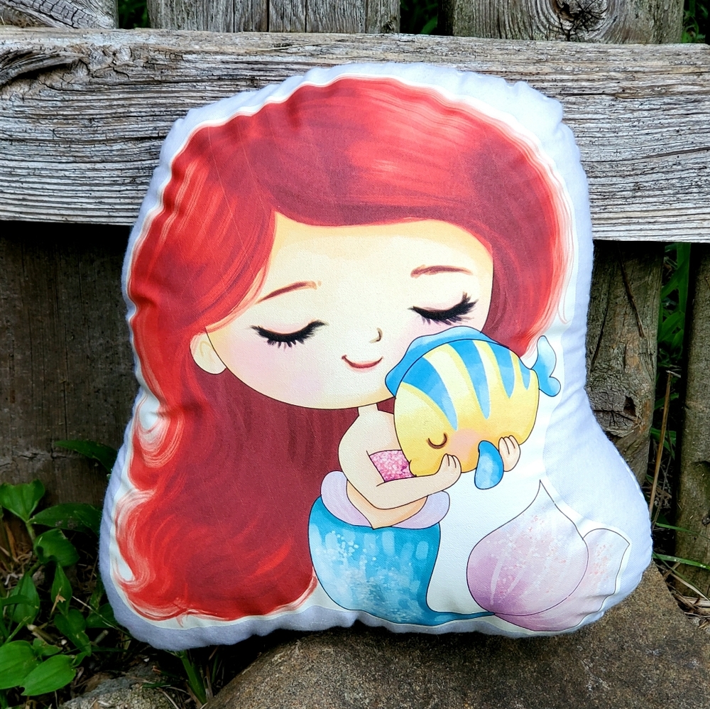 Little Mermaid Pillow Pal. New.